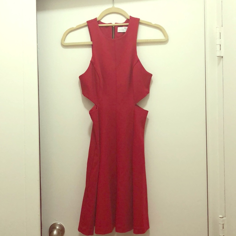 Red Cutout Dress